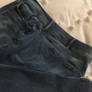 Torrid plus size wide leg jeans